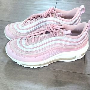Nike Air Max 97 Pink Oxford Summit White Women Size  7.5 DH8016-600
